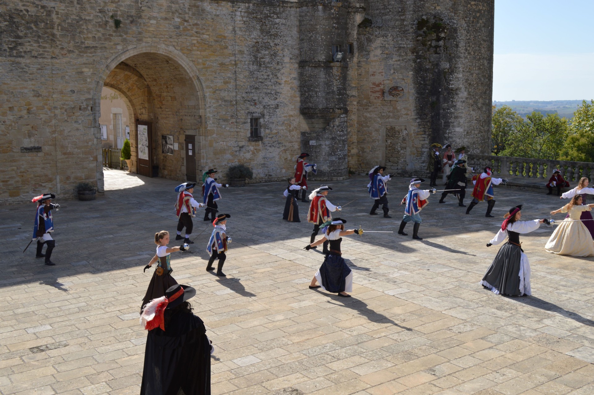 Château de Duras - 2014 - Mouvement d'ensemble